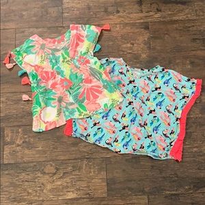 Lot of 2 Cat & Jack Coverups 3T